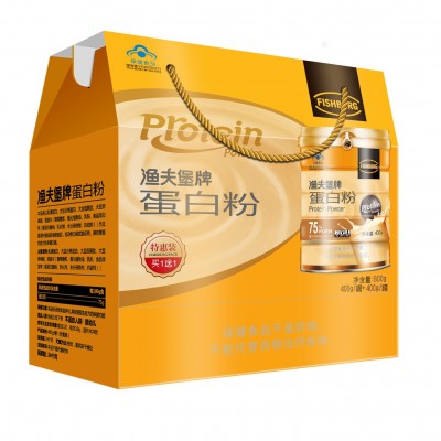 蓝帽渔夫堡蛋白粉动植物蛋白小分子活性肽大豆低聚肽粉增强免疫力图3