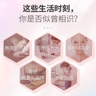 康恩贝烟酰胺维生素C维生素E咀嚼片多种复合B族维生素烟酸正品图2