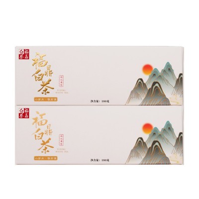 福鼎白茶饼寿眉小方片老白茶饼干小茶饼陈皮白茶茶叶礼盒装批发图5
