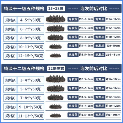 大连纯淡干海参干货批发深海底播辽刺参散装海鲜水产干货礼盒商用图2
