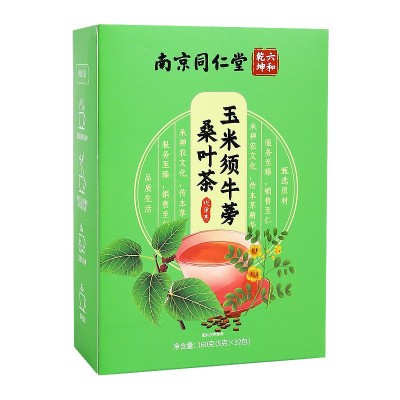 南京同仁堂玉米须茶 降桑叶袋泡三高30小包养生茶一件代发图5