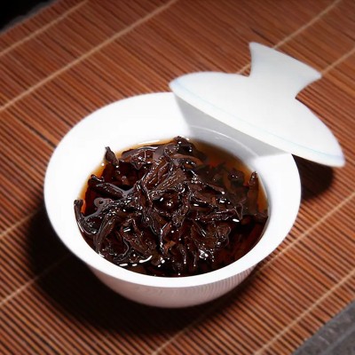 普洱茶批发云南特产普洱茶大树茶熟茶饼勐海熟茶357g普洱 茶饼熟普图4