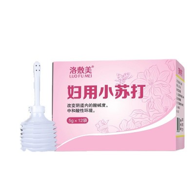 洛敷美 妇用小苏打粉12包苏打水碱性备孕碳酸氢钠女性冲洗液私处图2