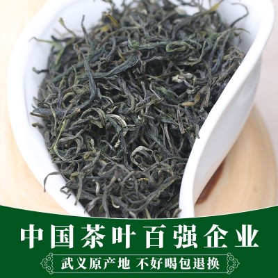 2023年绿茶叶九龙山茶袋装特级毛峰绿茶可散装批发浓香武义绿茶图3