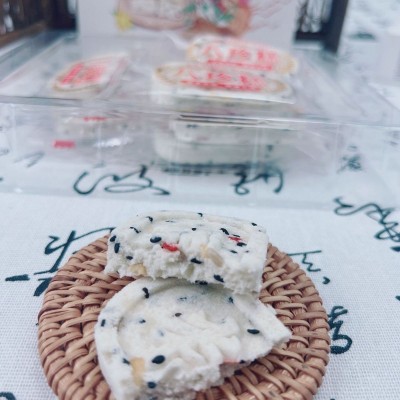 批发茯苓山药八珍糕180克盒装糕点中老年人体闲零食会销团购旅销图4