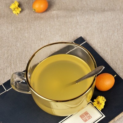 金桔膏260克冰糖金桔怀菊花膏水果茶甘草莲子金桔膏批发代发图4