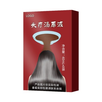 草本头疗汤免煮头疗包原液批发洗发养发护发洗头熏蒸头道三道汤图5