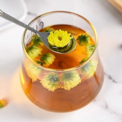 桐乡胎菊菊花茶罐装杭白菊王玫瑰组合花茶叶图5