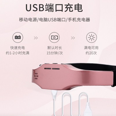 头部按摩器智能睡眠仪EMS按摩仪 新款便携无线微电流头部睡眠仪图4