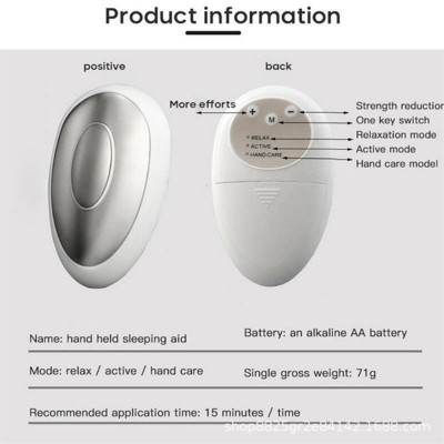 智能手握睡眠仪 快速入睡按摩器 手持微电流刺激跨境睡眠蛋图4