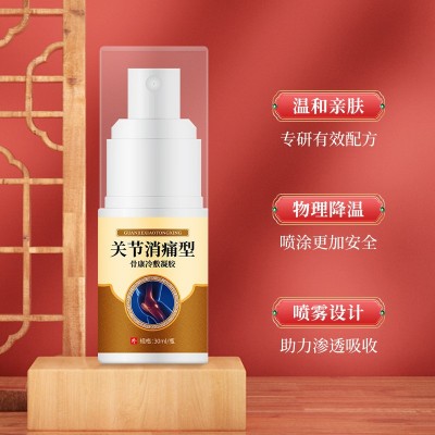 健医师关节消痛型冷敷凝胶腰间盘肩周颈椎关节一件代发疼痛喷雾剂图2