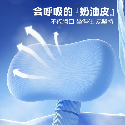 猫太子奶油皮坐姿矫正器新款儿童写字坐姿纠正器防驼背视力保护器图2
