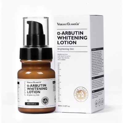 跨境专供VIBRANT GLAMOUR α熊果苷乳液80ml多维焕白淡化色斑肌肤图4