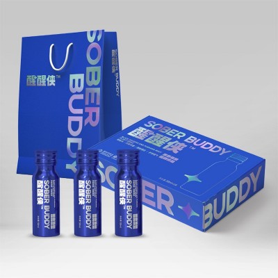 醒醒侠醒酒解酒植物饮品 轻松应酬50ml/瓶易携带酒前酒后喝酒常备图3