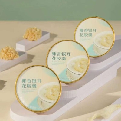 椰香银耳花胶羹即食花胶鱼胶即食252g*6碗礼盒代餐早餐粥可贴LOGO图2