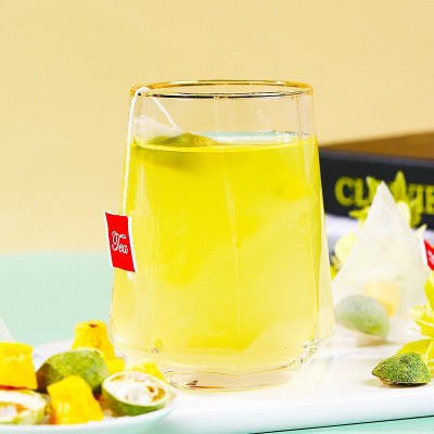 金桔柠檬青桔百香果茶纯水果冲饮冻干蜂蜜果粒花茶冷泡茶水果茶包图3