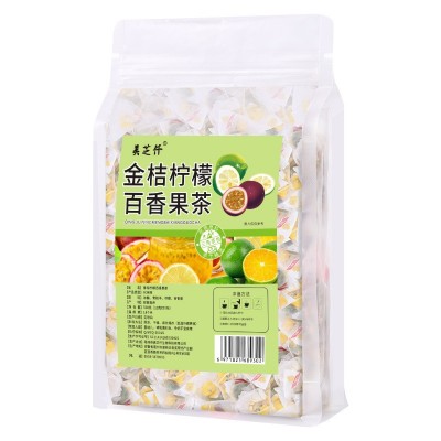金桔柠檬青桔百香果茶纯水果冲饮冻干蜂蜜果粒花茶冷泡茶水果茶包图5