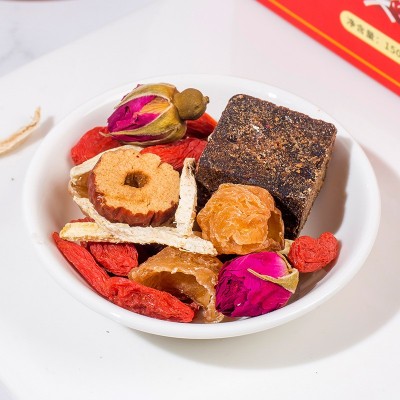 美芝仟红糖姜枣茶大枣玫瑰花茶黑糖姜茶姜丝养生茶加工一件代发图4