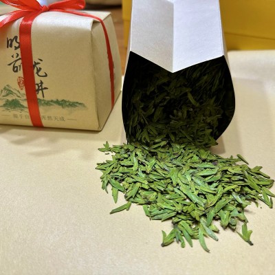 2023新茶 龙井茶 浙江杭州厂家直销 春茶散装批发绿茶叶500g绿版图2