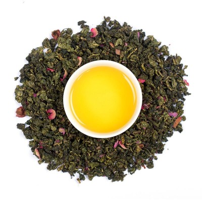 白桃乌龙蜜桃乌龙茶高山日式花瓣蜜桃乌龙冷泡水果茶奶茶原料500g图2