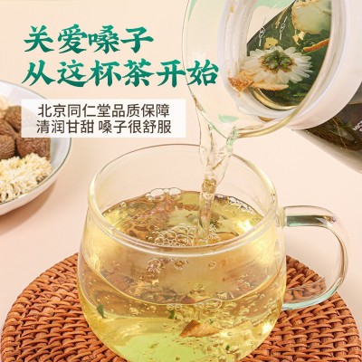 北京同仁堂胖大海雪梨枇杷茶养生茶代用茶花茶源头工厂现货批发图1