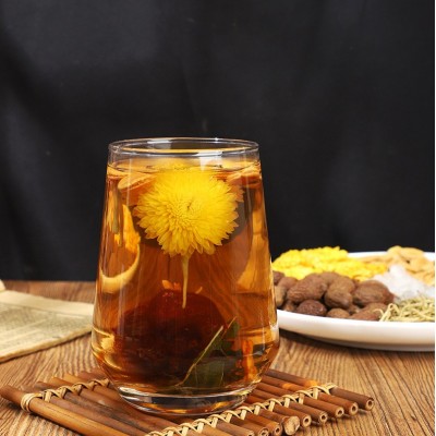 胖大海菊花茶组合茶源头工厂量大优先胖大海金银花甘草罗汉果菊花图3
