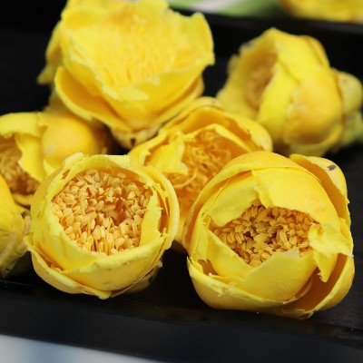 金花茶罐装厂家批发 广西方城金花茶叶干花 国宝金花茶现货供应图2