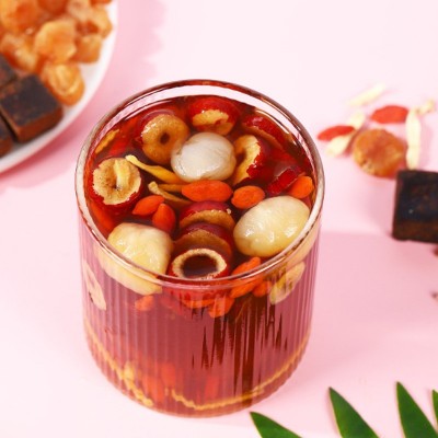 批发黑糖姜茶 直播同款红糖姜枣茶送马克杯 女生大姨妈气血姜枣茶图2