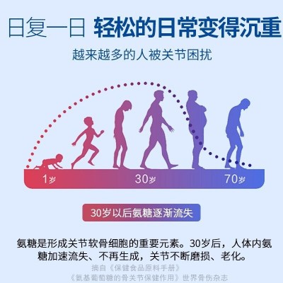 康恩贝氨糖软骨素钙片中老年人钙、硫酸软骨素增加骨密度成人钙片图2
