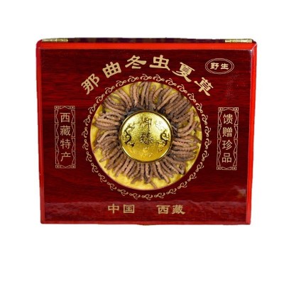 西藏那曲网红小虫草 冬虫夏草100条装礼盒产地直供批发一件代发图4