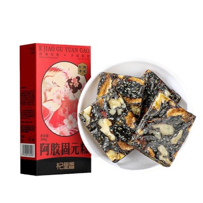 杞里香 红枣枸杞阿胶糕300g 即食女士型手工阿胶固元膏阿娇糕片图5