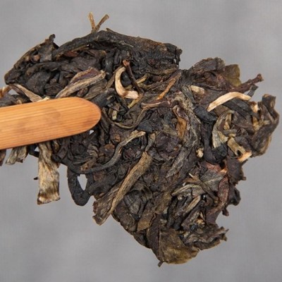 普洱茶 南糯山早春高海拔古树老茶饼 汤色金黄明亮 香气高雅图4