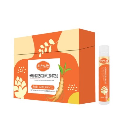 定制解酒饮料米糠脂肪烷醇红参饮品解酒醒酒姜黄葛根口服液贴牌图5