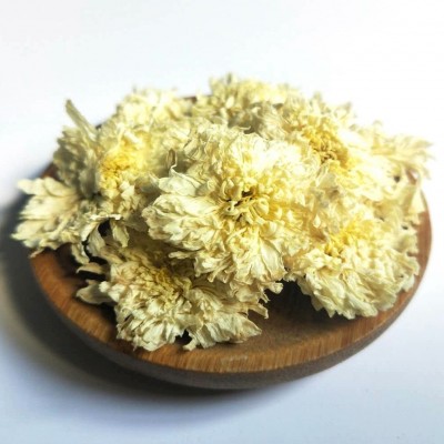 散装七月菊黄山贡菊 花草茶 白菊花茶一手货源 量大价优 现货批发图3