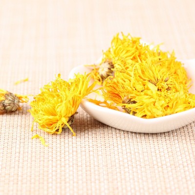 菊花茶金丝皇菊一朵一杯大菊花金丝菊黄菊花贡菊花茶散装批发50克图4