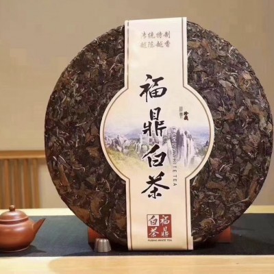 福鼎的白茶2018年明前白毫银针6斤大饼老白茶大饼礼盒装厂家直销图3