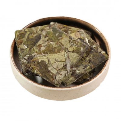 福鼎白茶2020花香白牡丹茶叶方形贡眉直销500g批发价白茶饼干图2