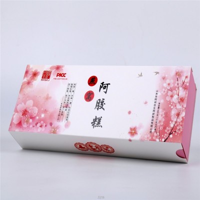 山东东阿县阿胶糕即食燕窝阿胶糕 礼盒装支持代发 阿胶块 阿胶糕图3