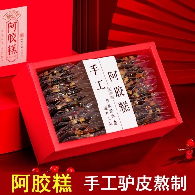 阿胶糕手工现做驴皮阿胶糕1斤女士营养礼品非阿胶固元糕图3