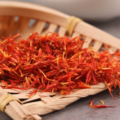 新疆特级红花泡脚泡酒正品红花草红花艾叶泡澡泡脚红花图4