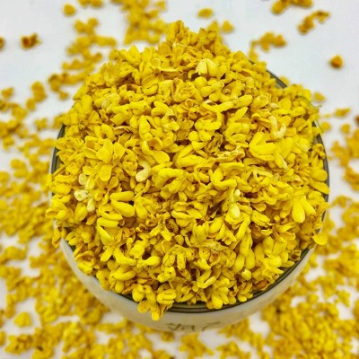 源头厂家广西桂林金桂花茶干桂花散装批发脱水不硫熏桂花干花图5