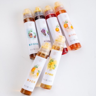 现货批发芒果蜂蜜柚子茶糕点蘸酱下午茶点饮品葡萄百香果蜂蜜制品图2