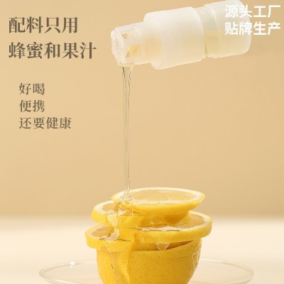 旋盖蜜 36g柠檬蜜汁 蜂蜜水蜜头矿泉水蜂蜜 果汁蜜盖 网红 饮料图2