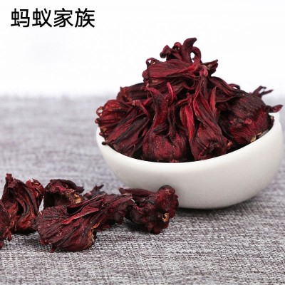 洛神花茶散装 花草茶批发云南干玫瑰茄酸梅汤原料散装洛神花商用图4
