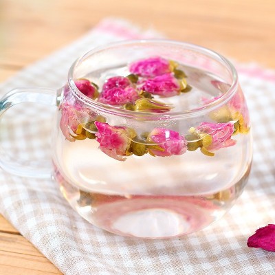 批发山东平阴玫瑰花茶 散装重瓣红玫瑰花瓣花冠王花草茶厂家图4