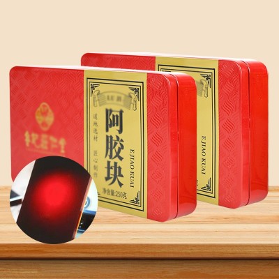 阿胶块阿胶驴皮阿胶片直播代发阿胶糕原料 山东特产阿胶片批发图2