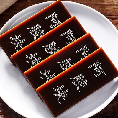 阿胶块阿胶驴皮阿胶片直播代发阿胶糕原料 山东特产阿胶片批发图4