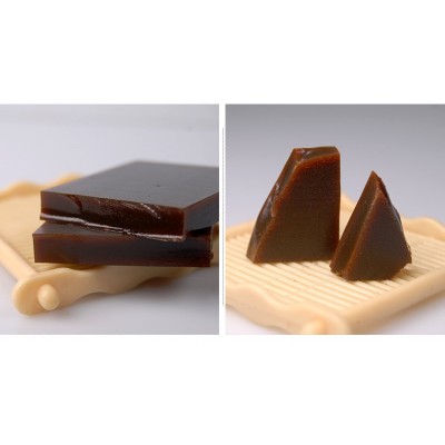 食用阿胶块山东阿胶片手工阿胶糕原料黑驴皮阿胶厂家直供500g袋装图3