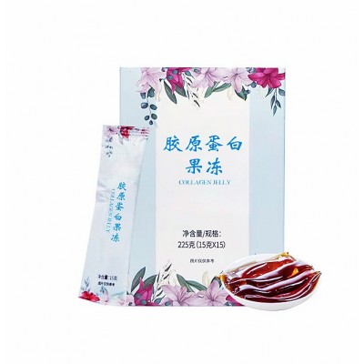 赤小豆薏仁果冻草本果冻条 红参燕窝枸杞植物果冻 益生元oem代工图5