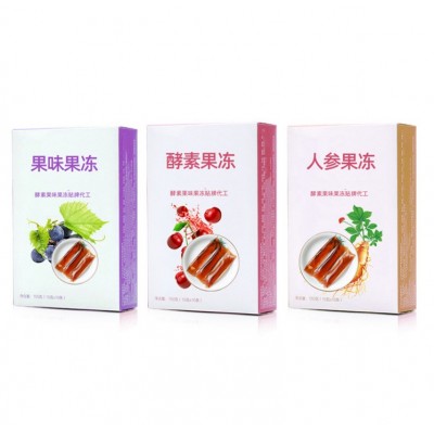 赤小豆薏仁果冻草本果冻条 红参燕窝枸杞植物果冻 益生元oem代工图3